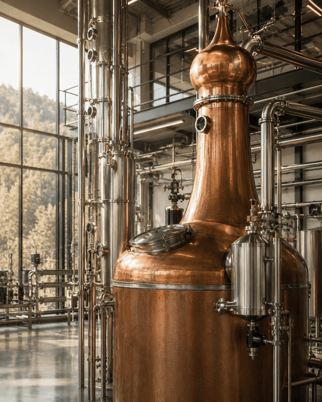 Midhills distillation facility